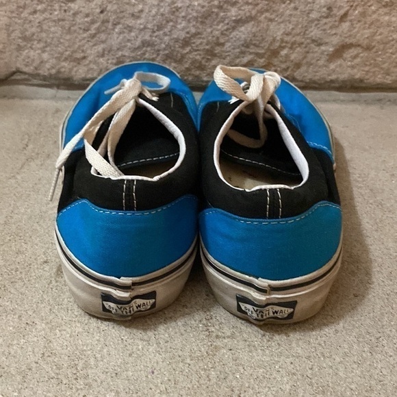 VANS Classic Low Top Blue And Black Sneakers Women’s 8 - Picture 4 of 7